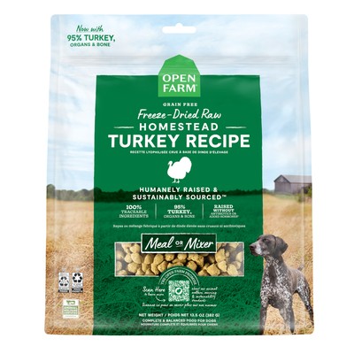 OF DOG FD MORSEL TURKEY 13.5Z
