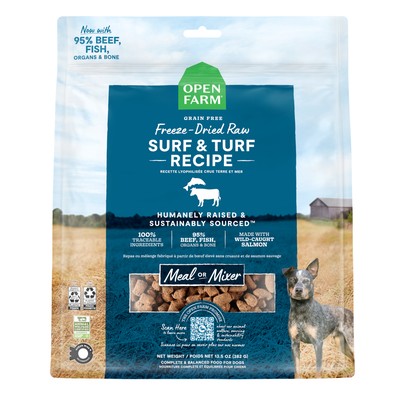 OF DOG FD MORSEL SURF/TURF 13.5Z