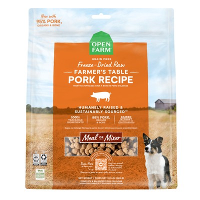 OF DOG FD MORSEL PORK 13.5Z