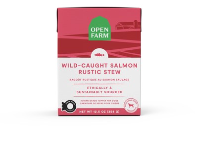 OF DOG CAN STEW SALMON 12.5Z