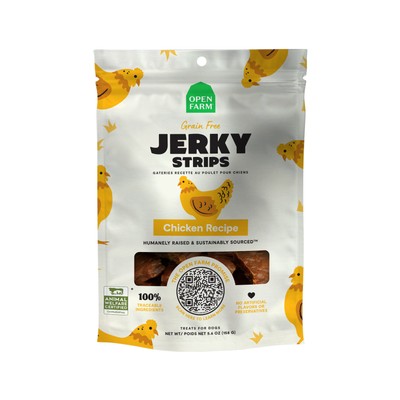 OF DOG TREAT JERKY CHICKEN 5.6Z