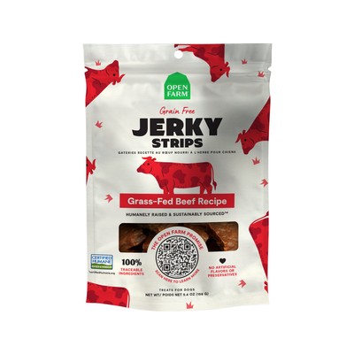 OF DOG TREAT JERKY BEEF 5.6Z