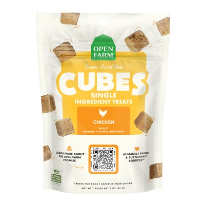 OF DOG TREAT FD CUBES CHICKEN 3Z