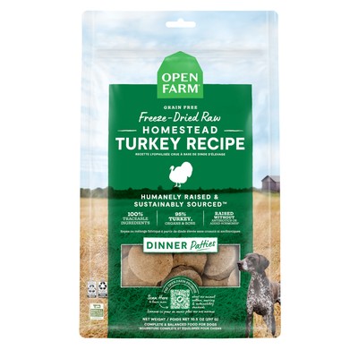 OF DOG FD PATTIES TURKEY 10.5Z