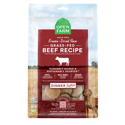 OF DOG FD PATTIES BEEF 17.5Z