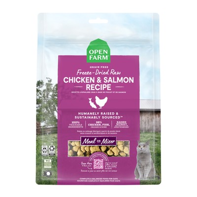 OF CAT FD MORSEL CHICKEN/SLMN 9Z