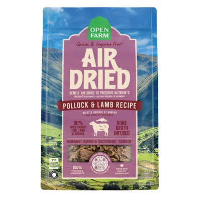 OF DOG AIR DRIED POLOCK/LAMB 16Z