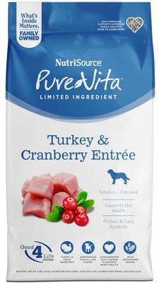 PV DOG TURKEY/CRANBERRY  4#
