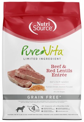 PV DOG GF BEEF/LENTILS 12#