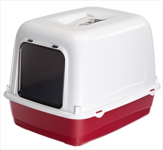 MW LITTER BOX ARIEL HOODED RED