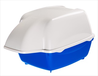 MW LITTER BOX COSMIC HOODED BLUE