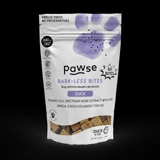 PAWSE BITES 300MG CBD DUCK 60CT