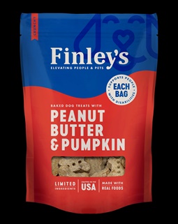 FINLEYS BISCUITS PNUT/PUMPKN 12Z