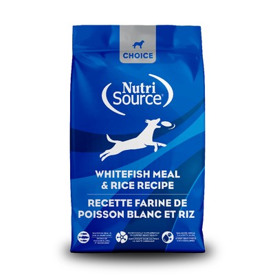 NS CHOICE DOG WHITEFISH/RICE 40#