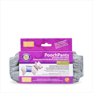 POOCHPANTS WASH WRAP MD 15-22IN