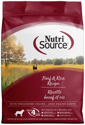 NS DOG BEEF/RICE 12#