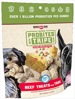 BOSS DOG TREAT BITES BEEF/TRP 3Z