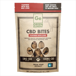 GE CBD BITE LIVER 5MG 20CT