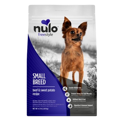 NULO FREE DOG SB BEEF/SWPO 4.5#