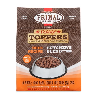 PRIMAL FRZN TOPPER BEEF BLEND 2#