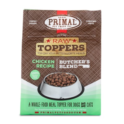PRIMAL FRZN TOPPER CHKN BLEND 2#