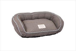 AFCO Departments - HT BED LNGR QUILTED CHOC 35X26