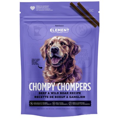 ES DOG TREAT CHOMPER BF/BOAR 6Z