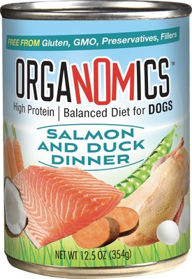 ORGANOMC DOG CAN SLMN/DUCK 12.5Z
