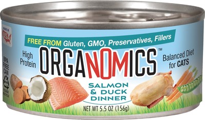 ORGANOMC CAT CAN SLMN/DUCK 5.5Z