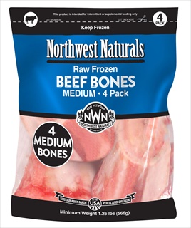 NWN FRZN BEEF BONE 3-5" MD