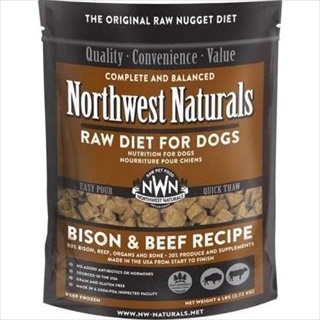 NWN FRZN DOG BISON/BF NUGGET 6#