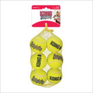 KONG SQUEAKAIR BALLS 6PK MD