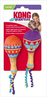 KONG CAT SCRATTLES ACOUSTIZ 2PK