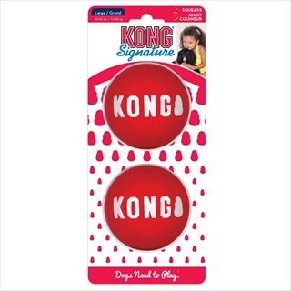 KONG SIGNATURE BALLS LG 2PK