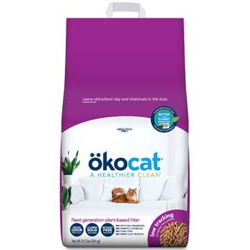 OKOCAT LOW TRACK WOOD CLUMP21.5#
