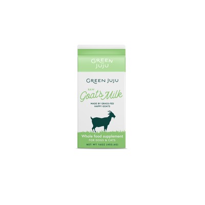 GJJ FRZN RAW GOATS MILK 16Z