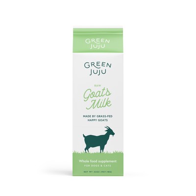 GJJ FRZN RAW GOATS MILK 32Z