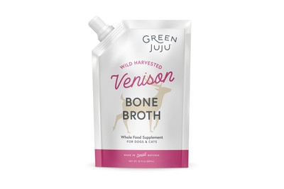 GJJ FRZN BONE BROTH VENISON 20Z