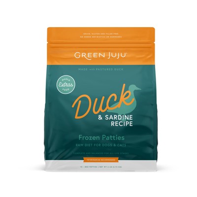 GJJ FRZN RAW DUCK/SRDN PATTY 6#