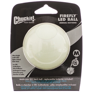 CHUCKIT FIREFLY LED BALL MD