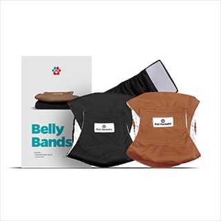 PP BELLY BANDS NATURAL SM 2PK