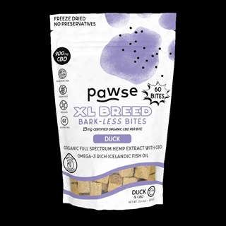 PAWSE BITES LB 900MG CBD DK 60CT