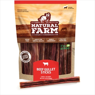 NF BEEF GULLET STICKS 10PK