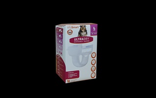 WIZ ULTRADRY DISP DIAPER LG 12CT