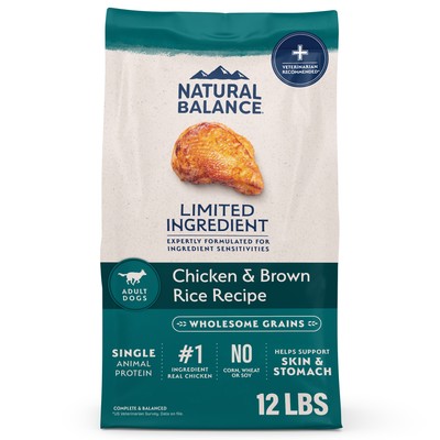 NAT BAL DOG LID CHKN/RICE 12#