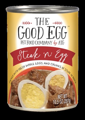 ATG DOG CAN GOOD EGG STEAK 10.5Z