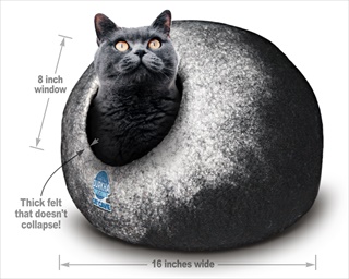 DURKHA FELT CAT CAVE 20x20x16