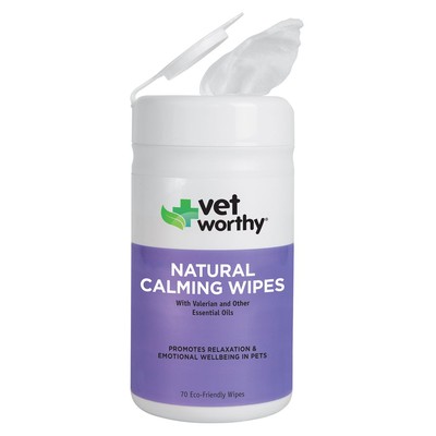 VW CALMING PET REMEDY WIPES 70CT