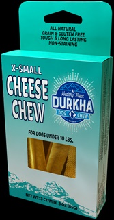 DURKHA CHEESE CHEW BOX 3PK XS