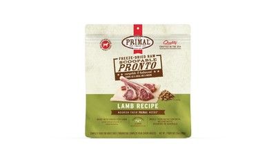 PRIMAL FD K9 PRONTO LAMB 25Z